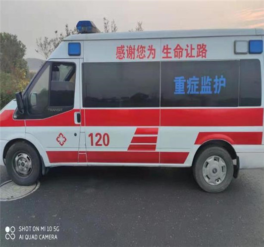 朝天救护车出租服务案例3